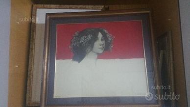 Serigrafia originale di de stefano