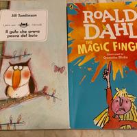 Set 2 libri bambini di Roald Dahl e Jil Tomlinson