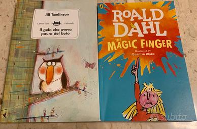 Set 2 libri bambini di Roald Dahl e Jil Tomlinson