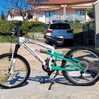freerider mtb  sospensioni ant. post.