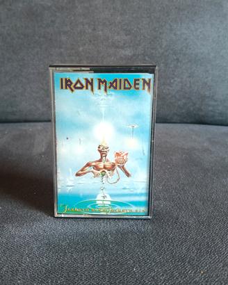 Musicassetta vintage Iron Maiden Seventh son of 