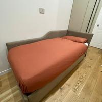 Letto contenitore con materasso