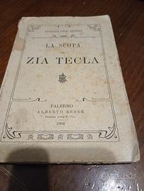Libro Raro 1904 - La Scopa di Zia Tecla (A. Fochi)