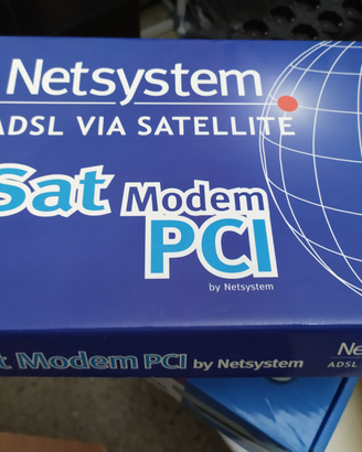 Modem adsl via satellite x PC