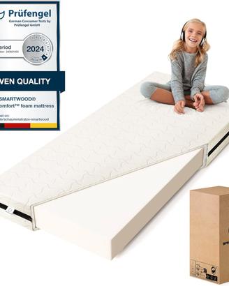 Materasso singolo 90x200 bambini in schiuma di pol