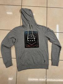 Felpa grigia con cappuccio Billabong-Taglia S