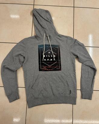 Felpa grigia con cappuccio Billabong-Taglia S