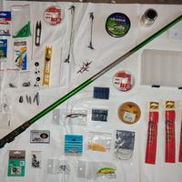 canna e attrezzatura pesca 