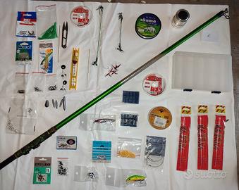 canna e attrezzatura pesca 