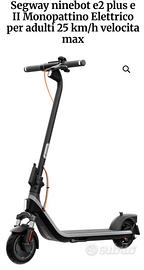 monopattino ninebot e2 plus