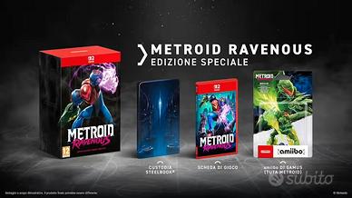 Metroid Ravenous Edizione Speciale Nintendo Switch