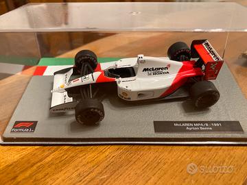 Modellino mc Laren MP 4/6 Ayrton Senna   1991