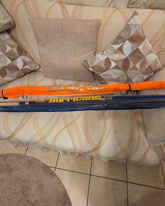 Canne da pesca bolentino e beach ledgering