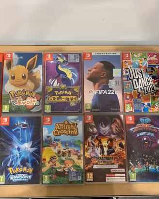 Lotto giochi Nintendo Switch e Nintendo Switch 2