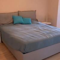 Letto contenitore imbottito, king size + materasso