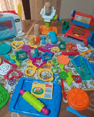 Play-Doh  Forno + Registratore Cassa  + Barbiere