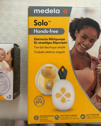 Tiralatte Medela Solo Hands-free + Raccogli latte