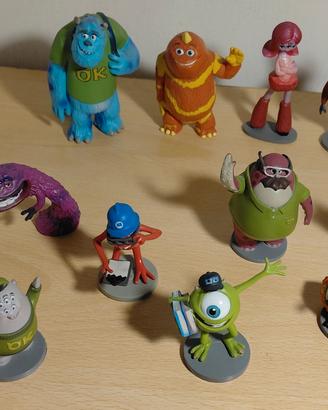 Lotto 12 Figure Monsters University Raro Completo