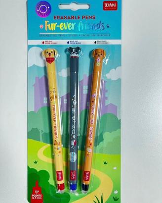Legami Set 3 Penne Fur ever Friends Limited