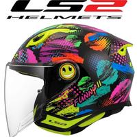 CASCO BIMBO LS2 OF622 TG L 51/52 CM FUNNY 2 JOY BL