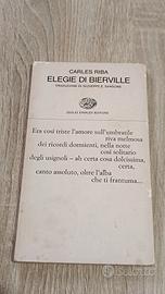 ELEGIE DI BIERVILLE - CARLES RIBA  - EINAUDI - 197