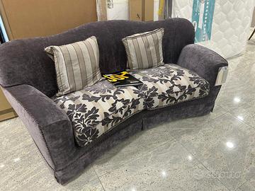 Divano 2 posti elegante in velluto