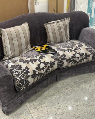 Divano 2 posti elegante in velluto