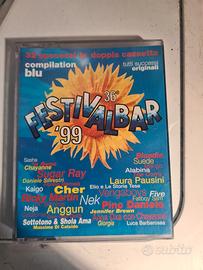 Musicassette Doppia Festivalbar 99 Blu