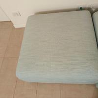 2 sedute divano pouf Ikea Vallentuna