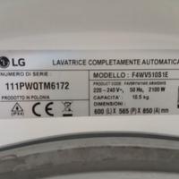 Ricambi lavatrice Lg thinQ