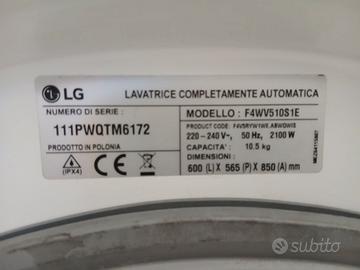 Ricambi lavatrice Lg thinQ