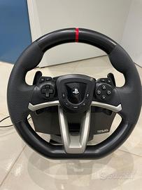 VOLANTE CON PEDALI HORI RACING APEX WHEEL PS5 P4