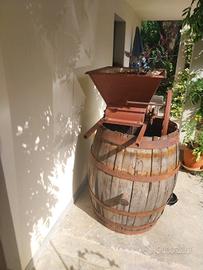 botte in rovere decorativa 