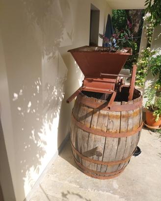 botte in rovere decorativa 