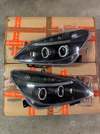 Fari anteriori LED Angel Eyes Opel Corsa D (06-10)
