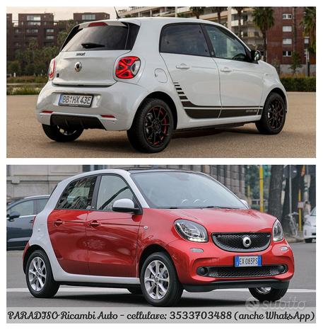 Ricambi smart forfour 2014-2023