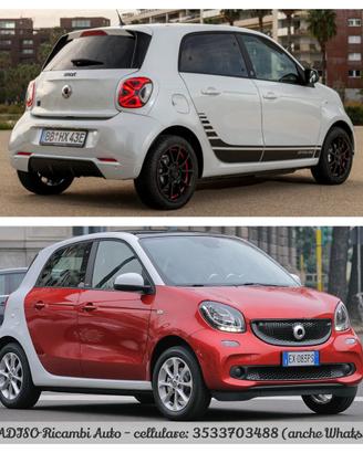 Ricambi smart forfour 2014-2023