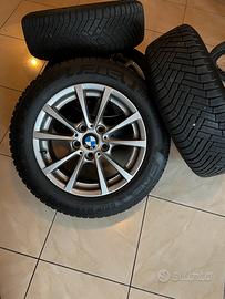 Cerchi in lega bmw serie Fx 16”+gomme nuove 4S