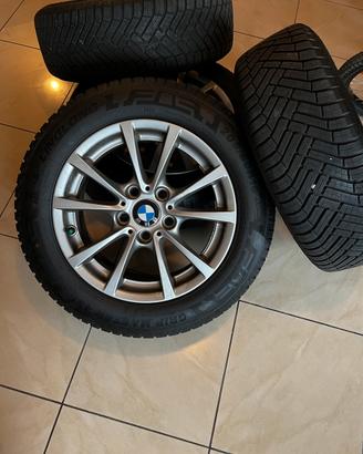 Cerchi in lega bmw serie Fx 16”+gomme nuove 4S