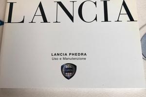 Libretto uso e manutenzione Lancia Phedra
