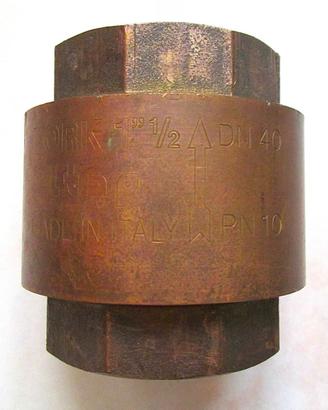 Valvola di ritegno ottone originale YORK 1” ½ DN40