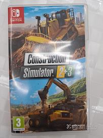 costruction Simulator 2+3 Nintendo Switch 