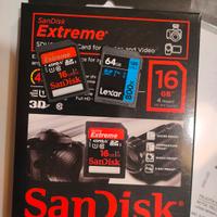 memorie SD XC lexar Sandisk 