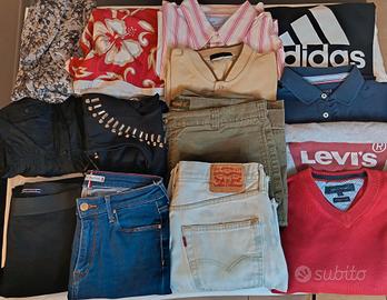 BOX ABBIGLIAMENTO UOMO DONNA 12 15 CAPI. 