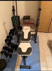 Panca piana inclinabile multifunzione High Power