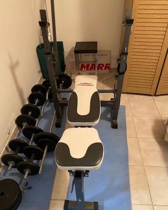 Panca piana inclinabile multifunzione High Power