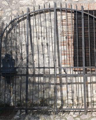 Cancello in ferro battuto 
