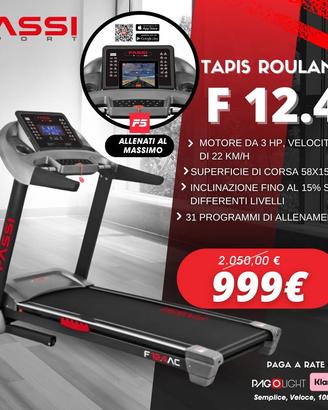 Tapisroulant Professionale FASSI 12.4 AC