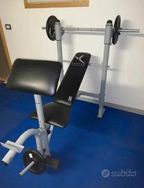 Set palestra completa per allenamento ( panca etc.