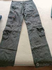 pantaloni cargo donna 